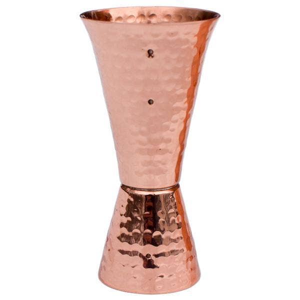 Professional Hammered Solid Copper Cocktail Shaker Set