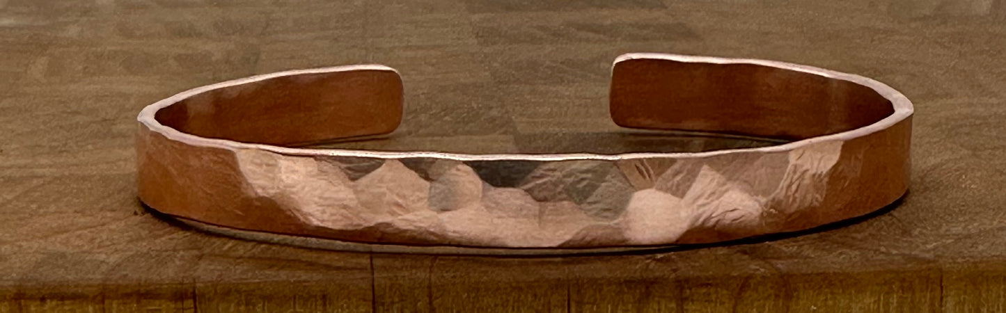 Hammered Copper Bracelet