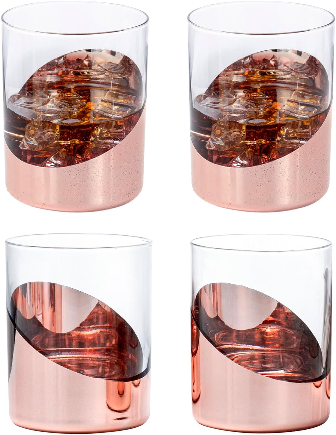 Copper Cocktail Glass