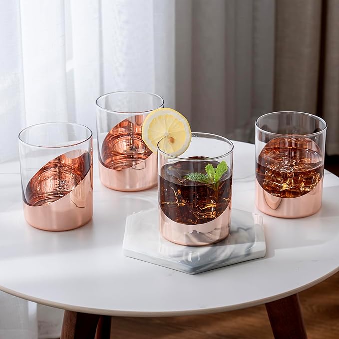 Copper Cocktail Glass