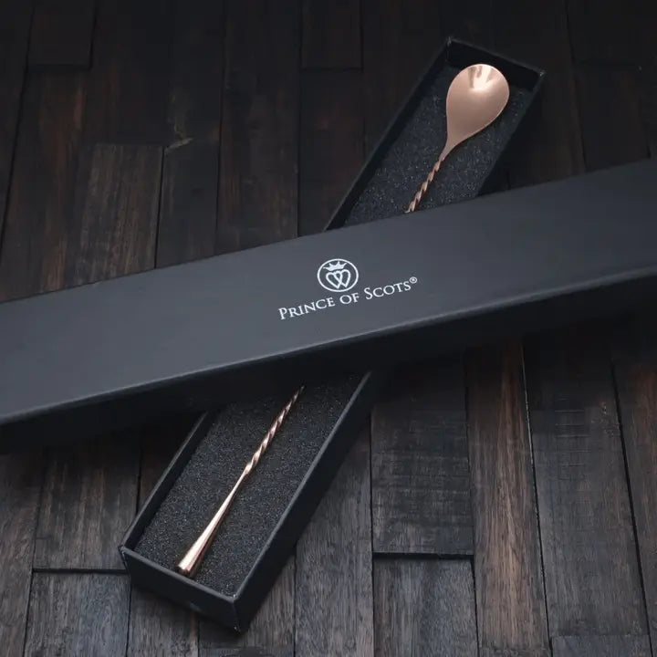 Copper Plated Tear Drop Spoon