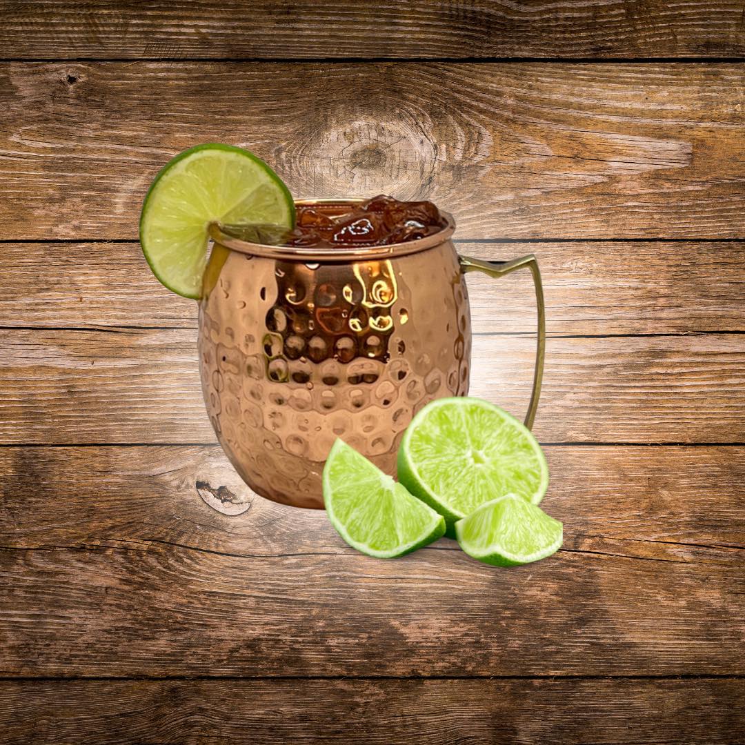 Shiny Hammered Moscow Mule Mug