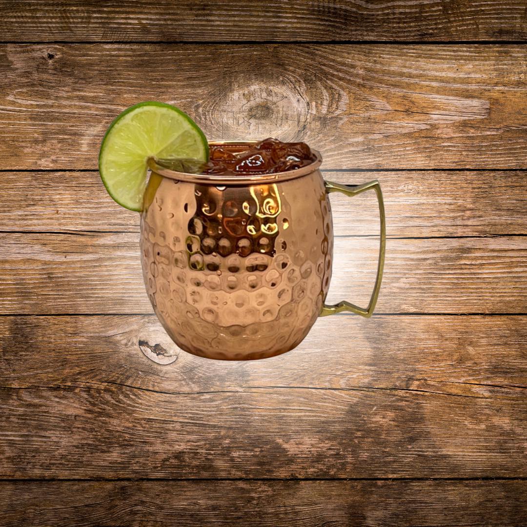 Shiny Hammered Moscow Mule Mug