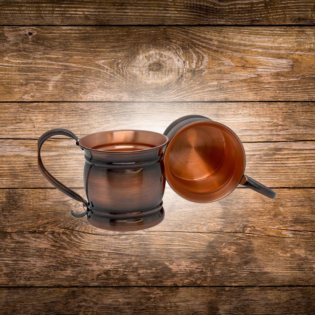 Antique Old Style Copper Mug