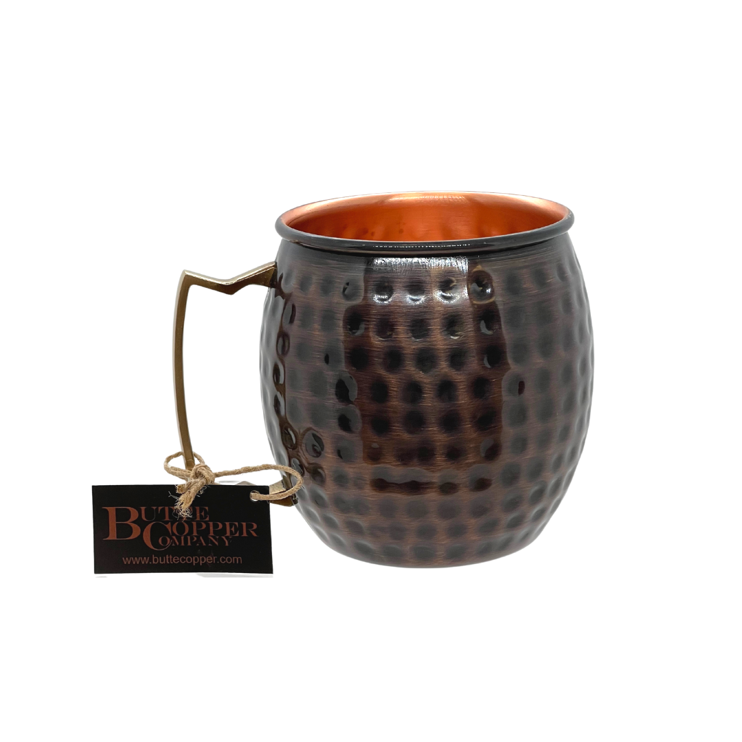 Antique Hammered Moscow Mule Mug