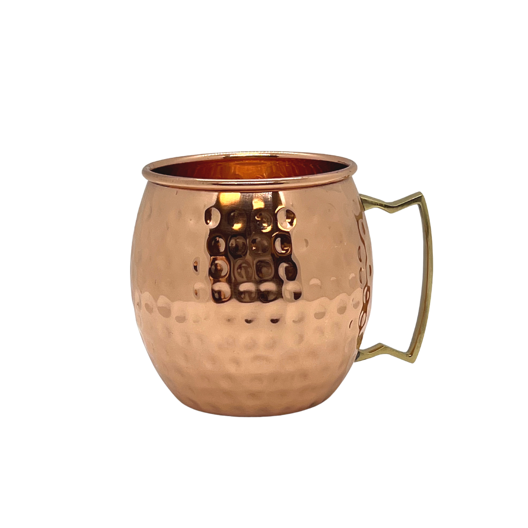 Shiny Hammered Moscow Mule Mug