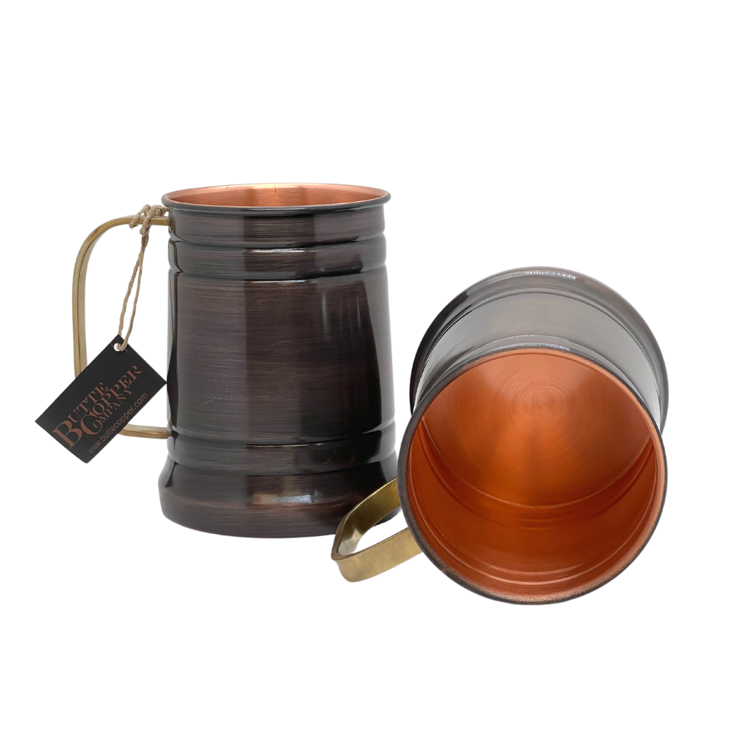 Antique Copper Tankard