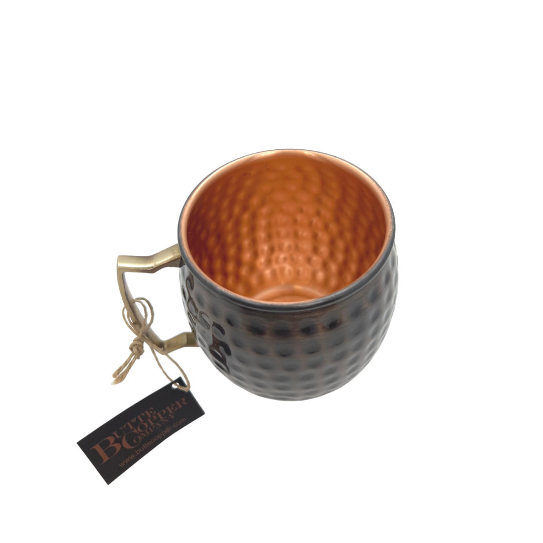 Antique Hammered Moscow Mule Mug