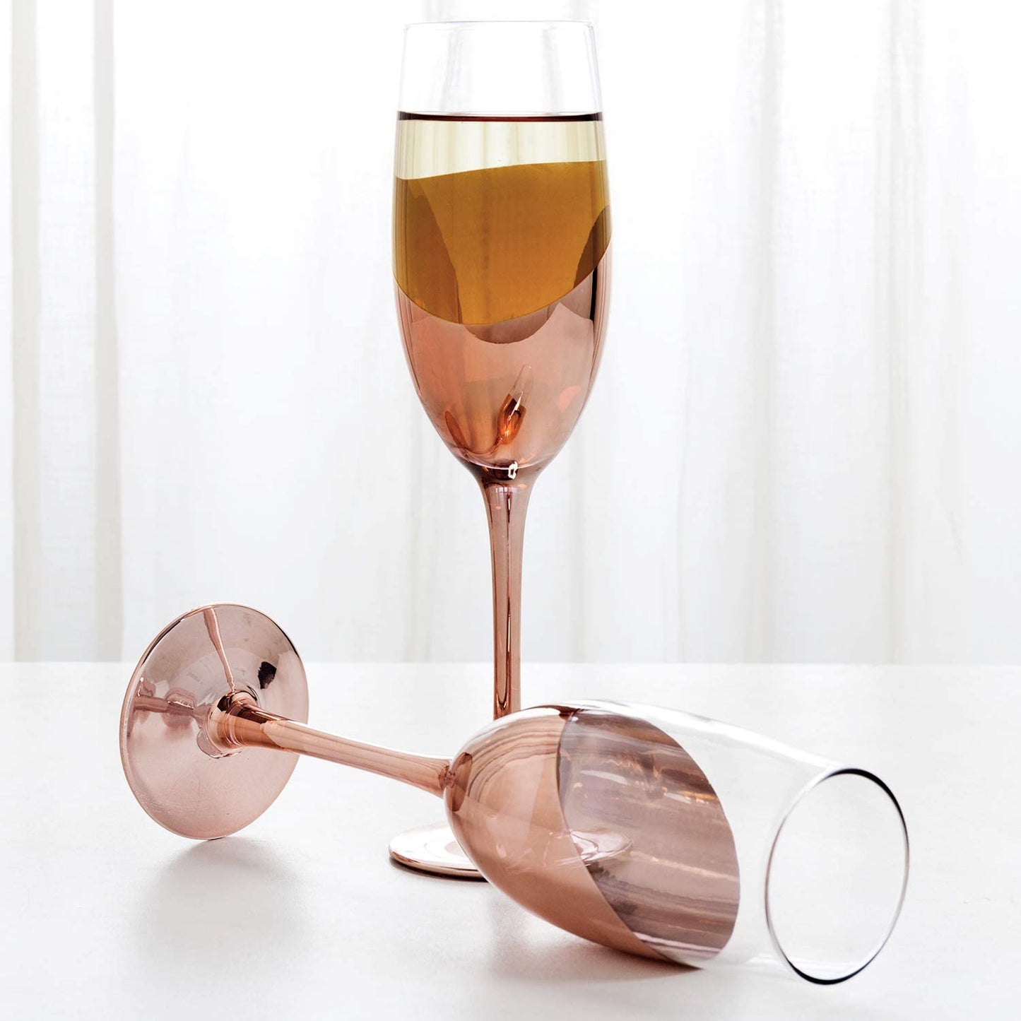 Copper Champagne Flute w/ Stem