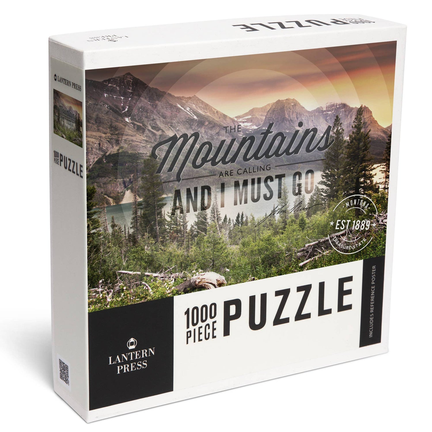 1000 PIECE PUZZLE Montana The Mountains are Calling