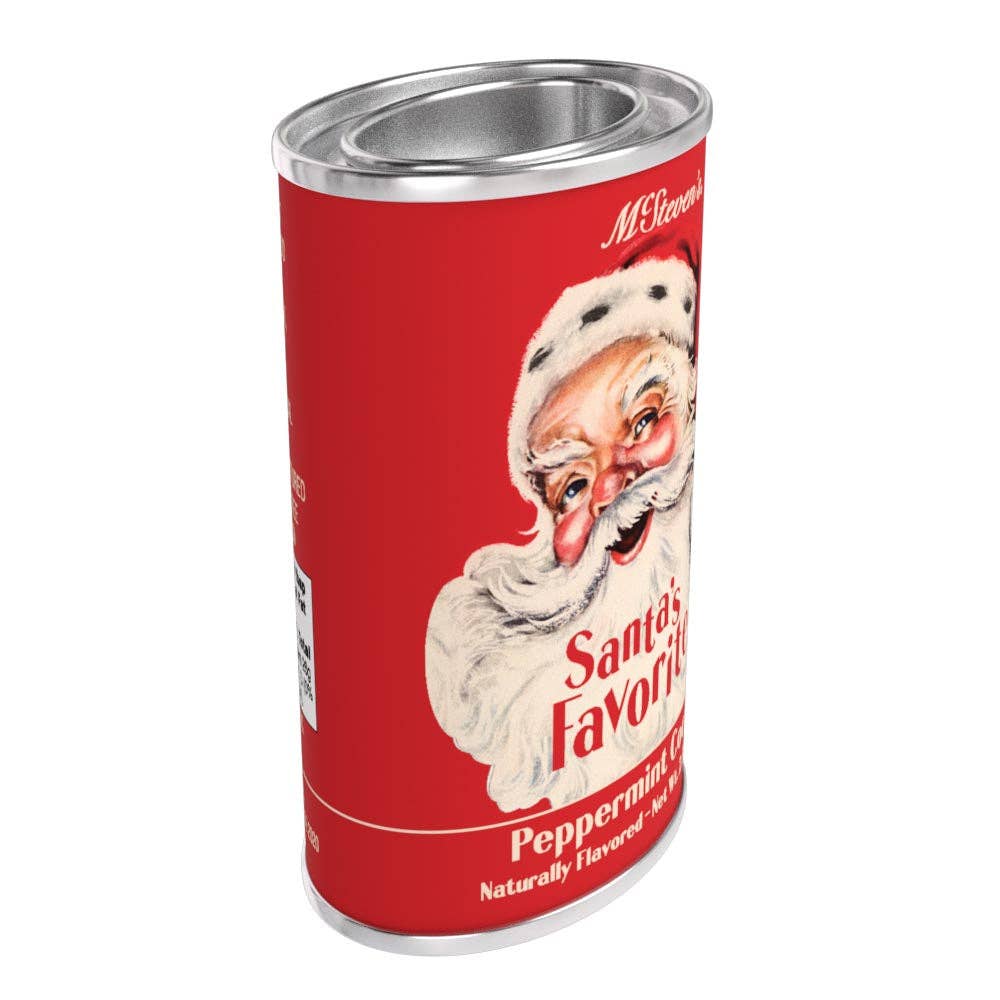 Vintage Santa's Favorite Peppermint Cocoa (2.5oz Tins)
