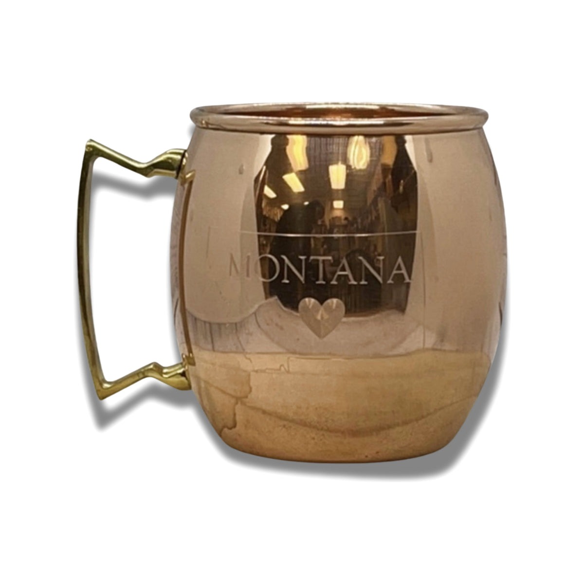 Montana Love Shiny Copper Moscow Mule Mug