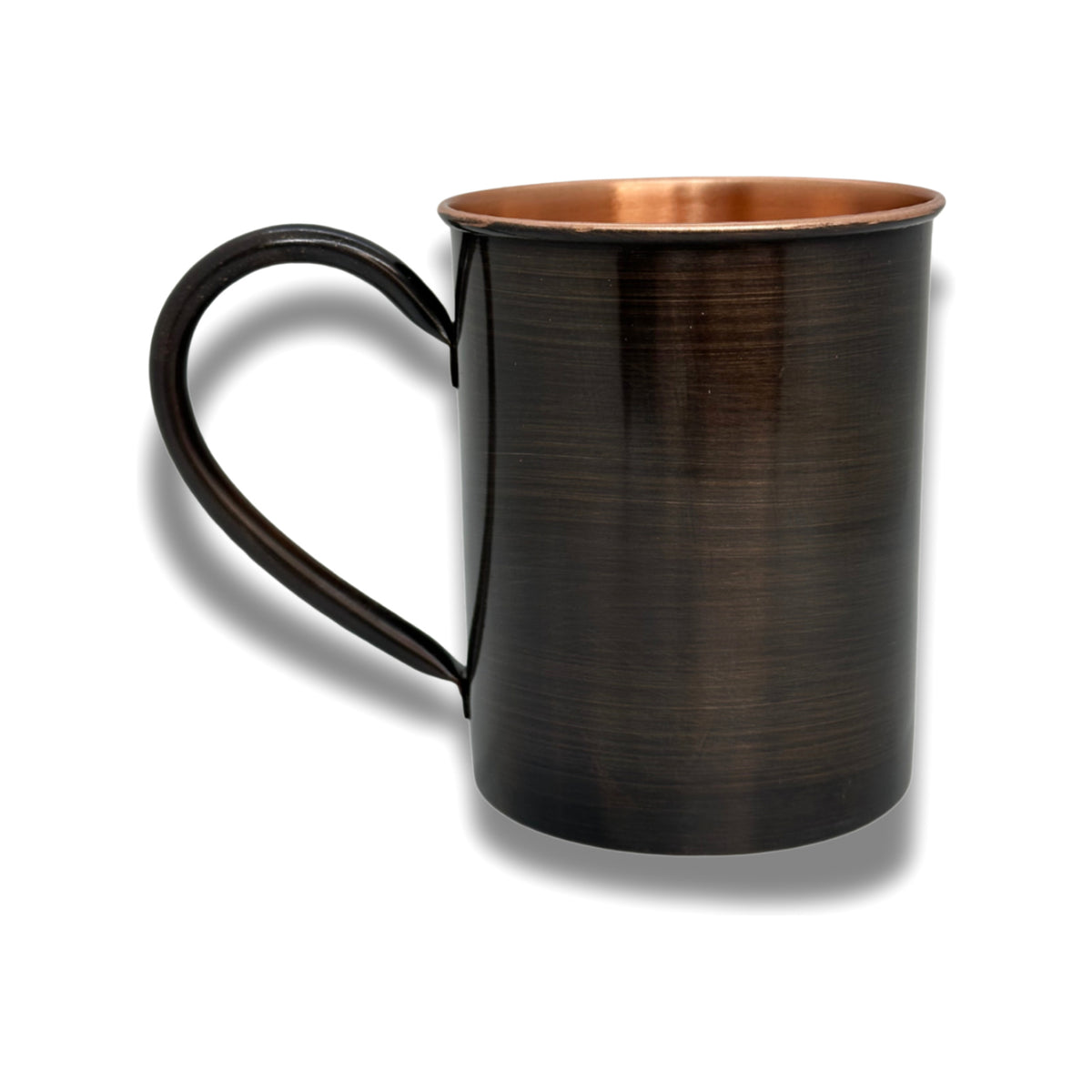 Antique Smooth Straight Copper Moscow Mule Mug