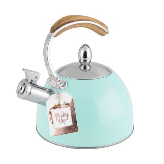 Presley™ Classic Whistling Tea Kettle - 70oz - Light Blue