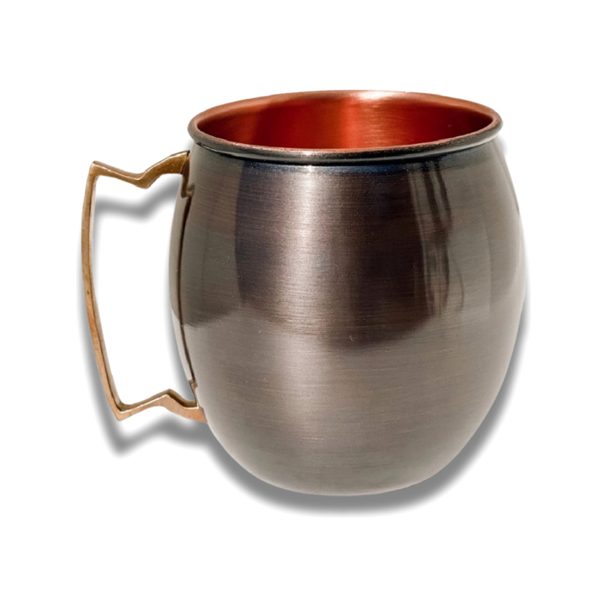 Antique Smooth Copper Barrel Moscow Mule Mug