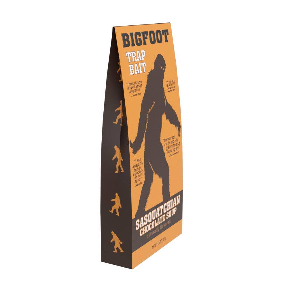 Bigfoot Trap Bait Chocolate Soup (2.5oz Tent Boxes)