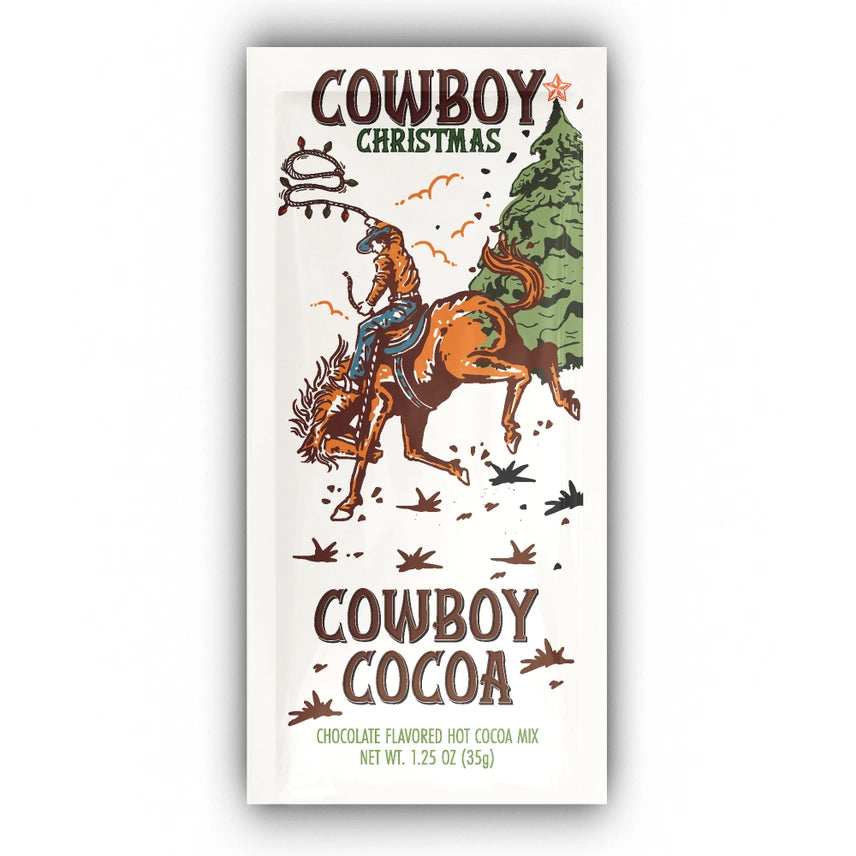 Cowboy Christmas Chocolate Cocoa (1.25oz Packets)
