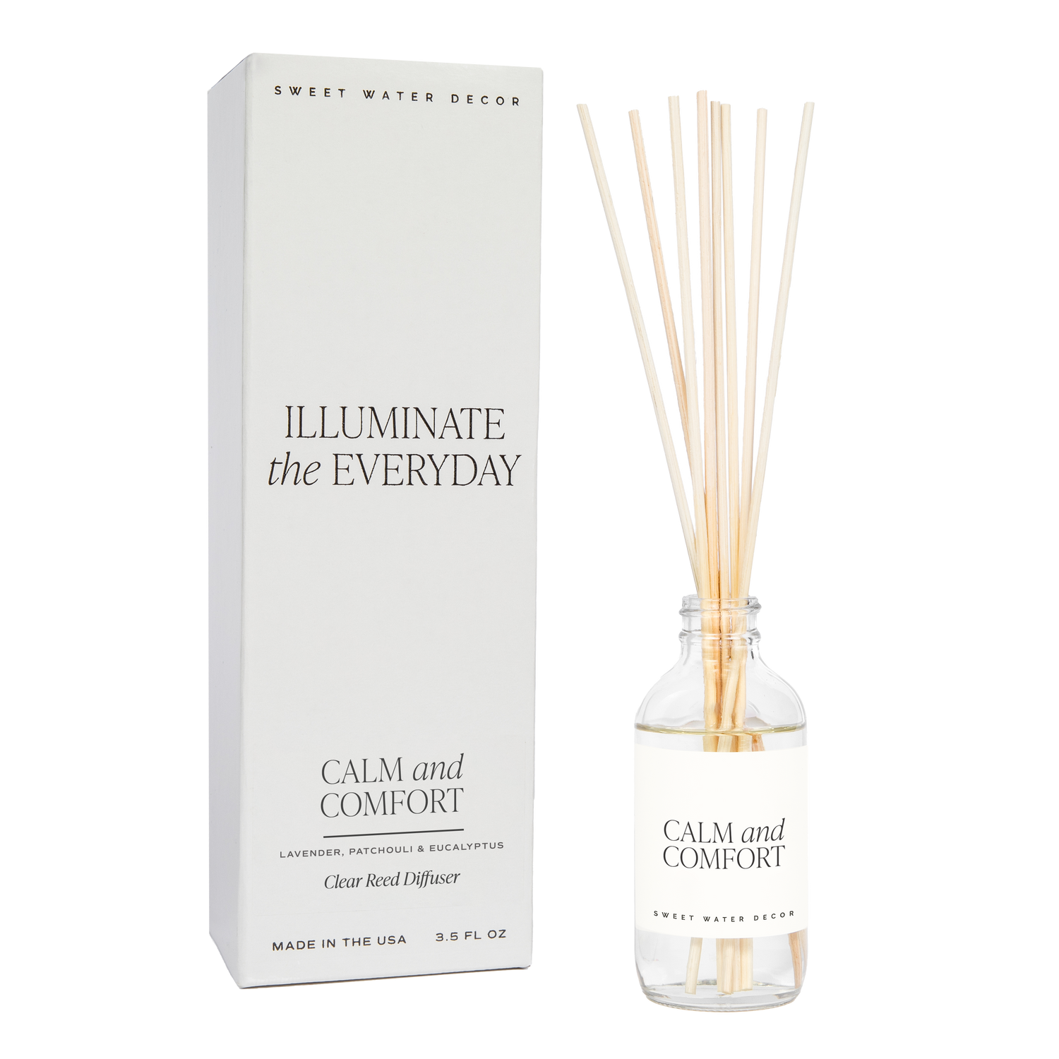Calm and Comfort Reed Diffuser - Home Decor and Gifts