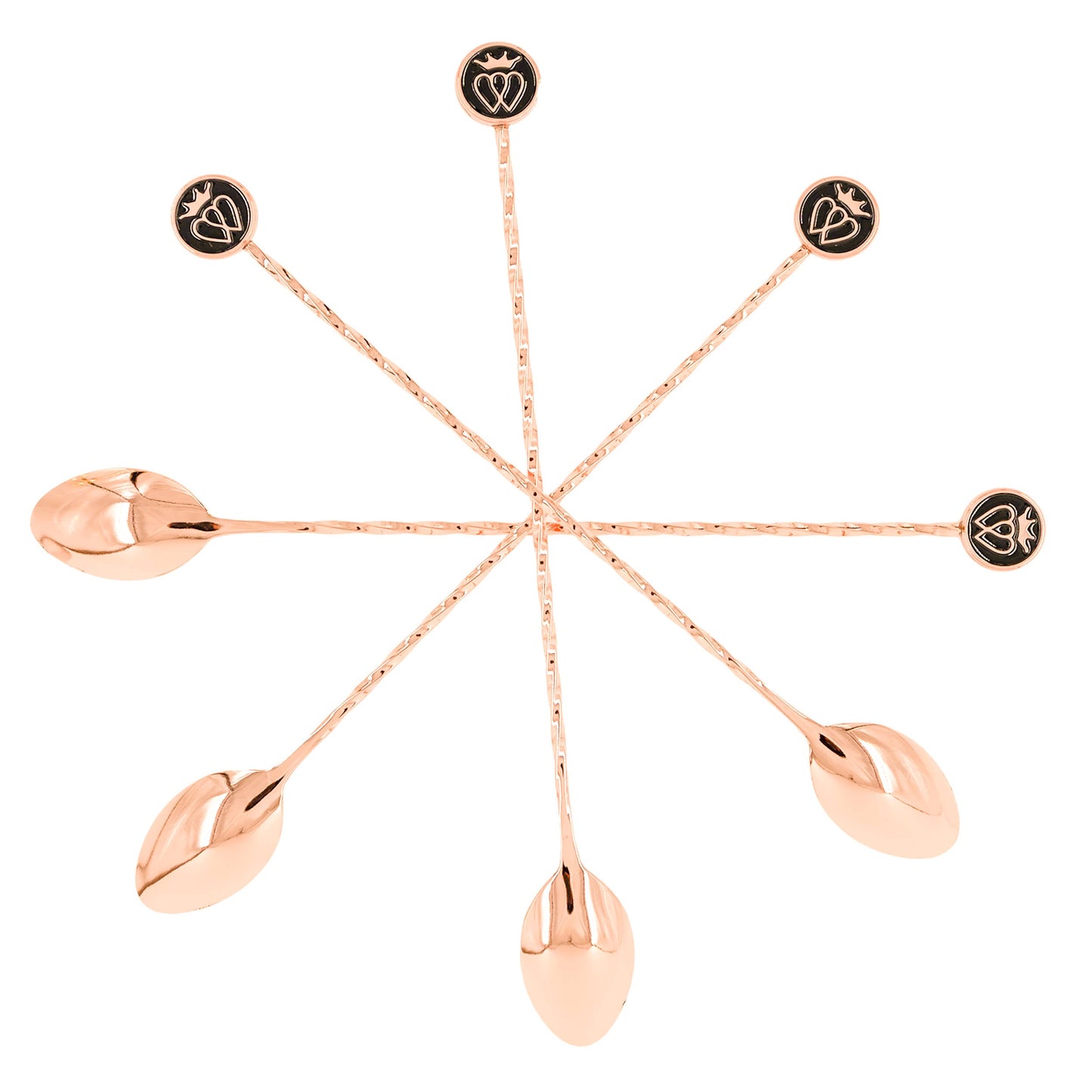 French Cocktail Spoon Gift Set ~ Copper ~