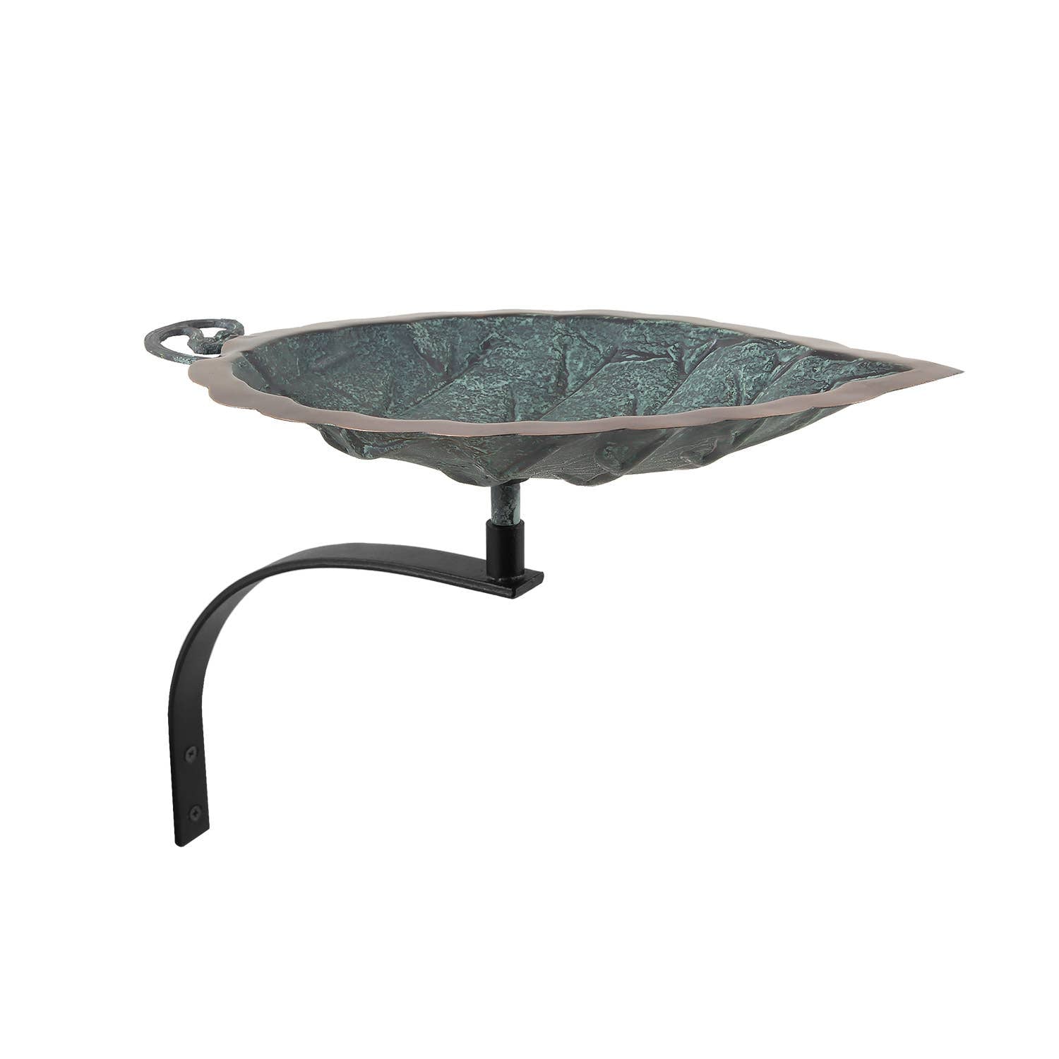 Aspen Leaf Birdbath- Wall Mount Bracket