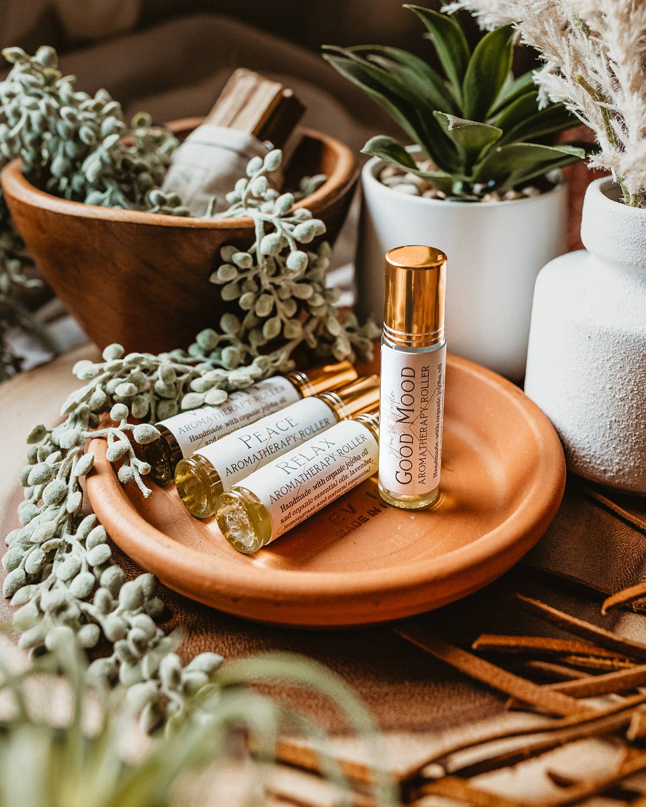 Aromatherapy roller - Good Mood - apothecary