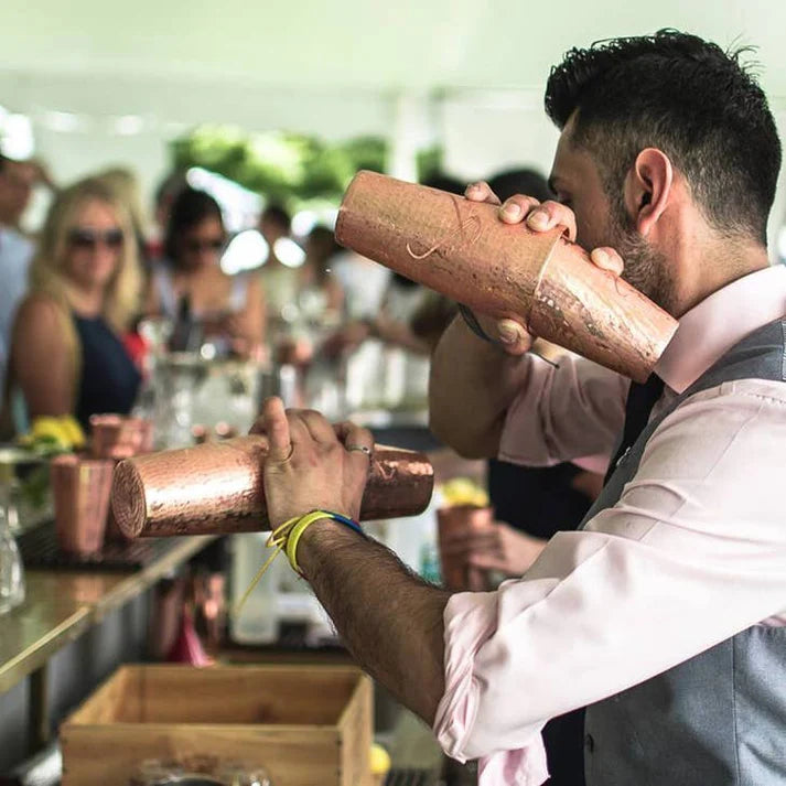 Copper Shaker + Jigger Set