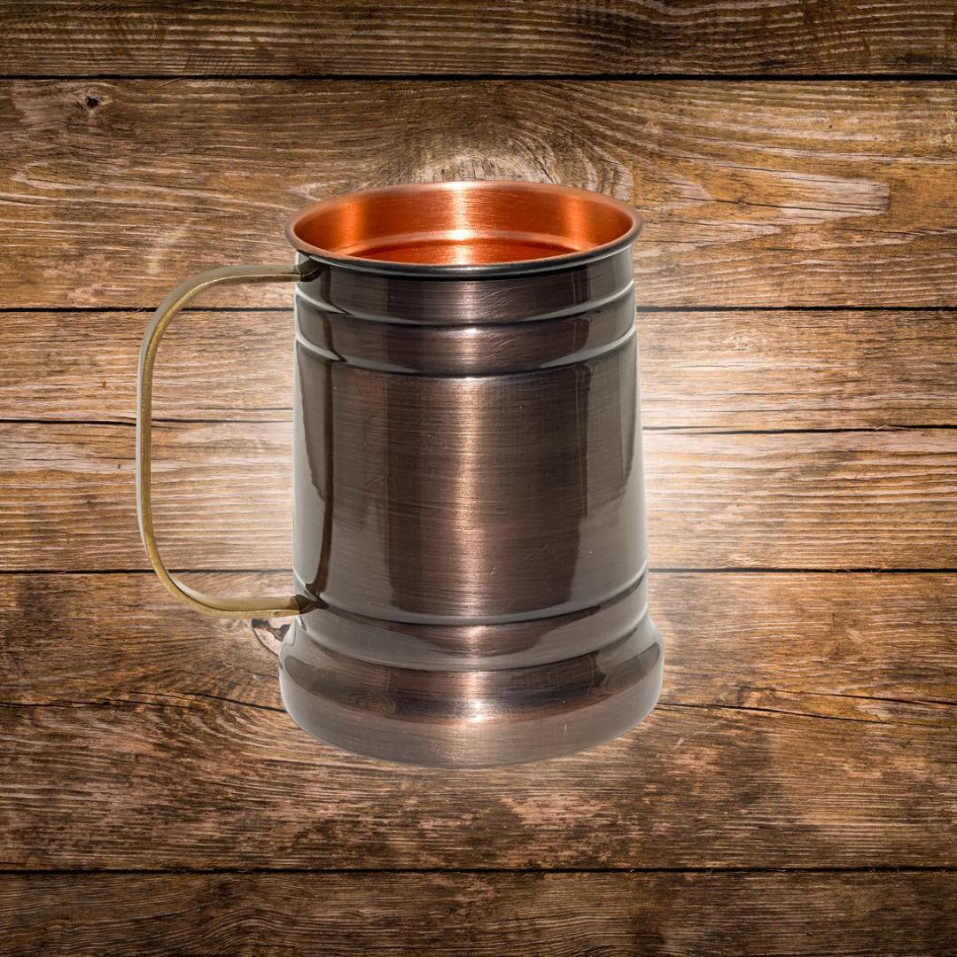 Antique Copper Tankard