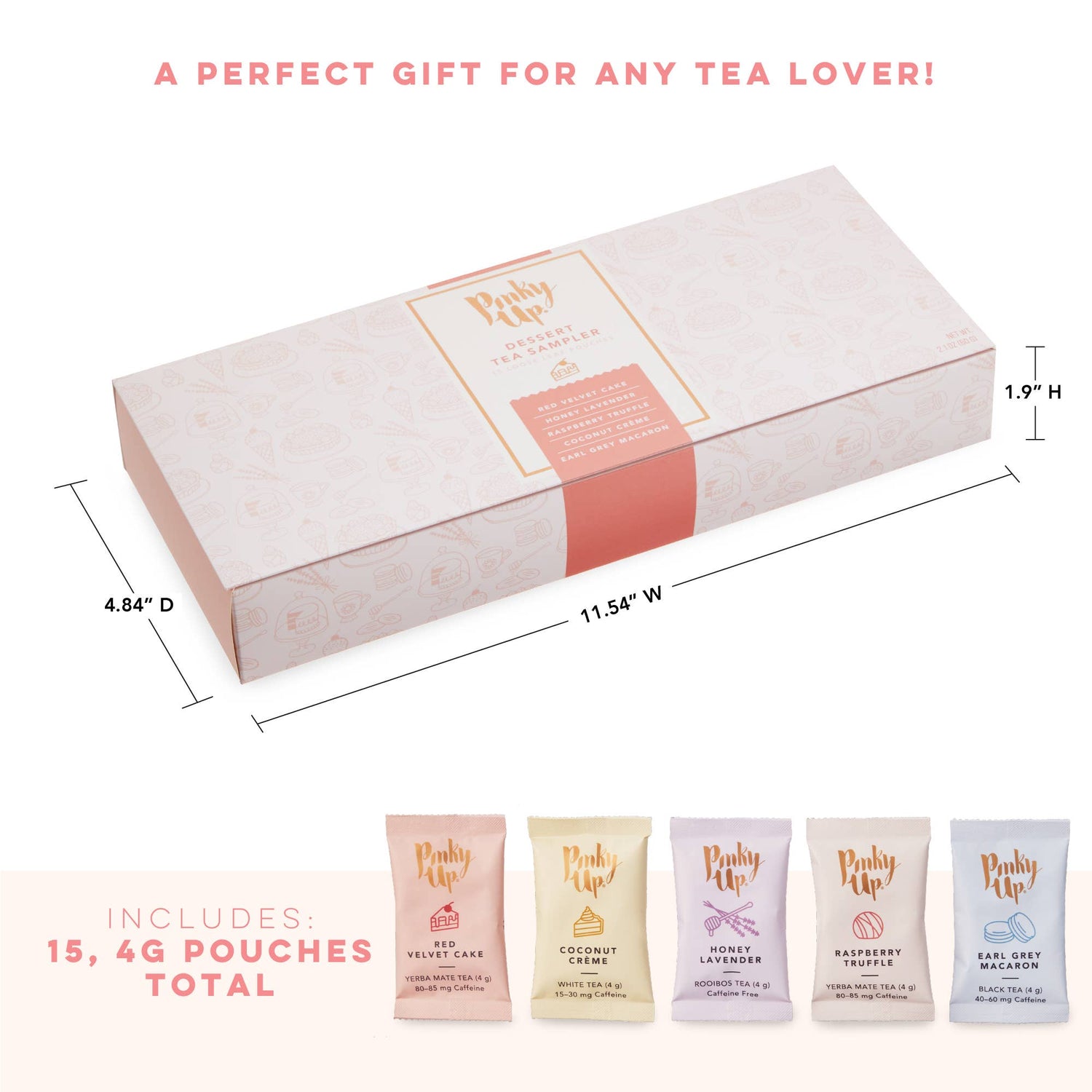 Flavored Loose Leaf Tea Gift Set - 5-Flavor Assortment