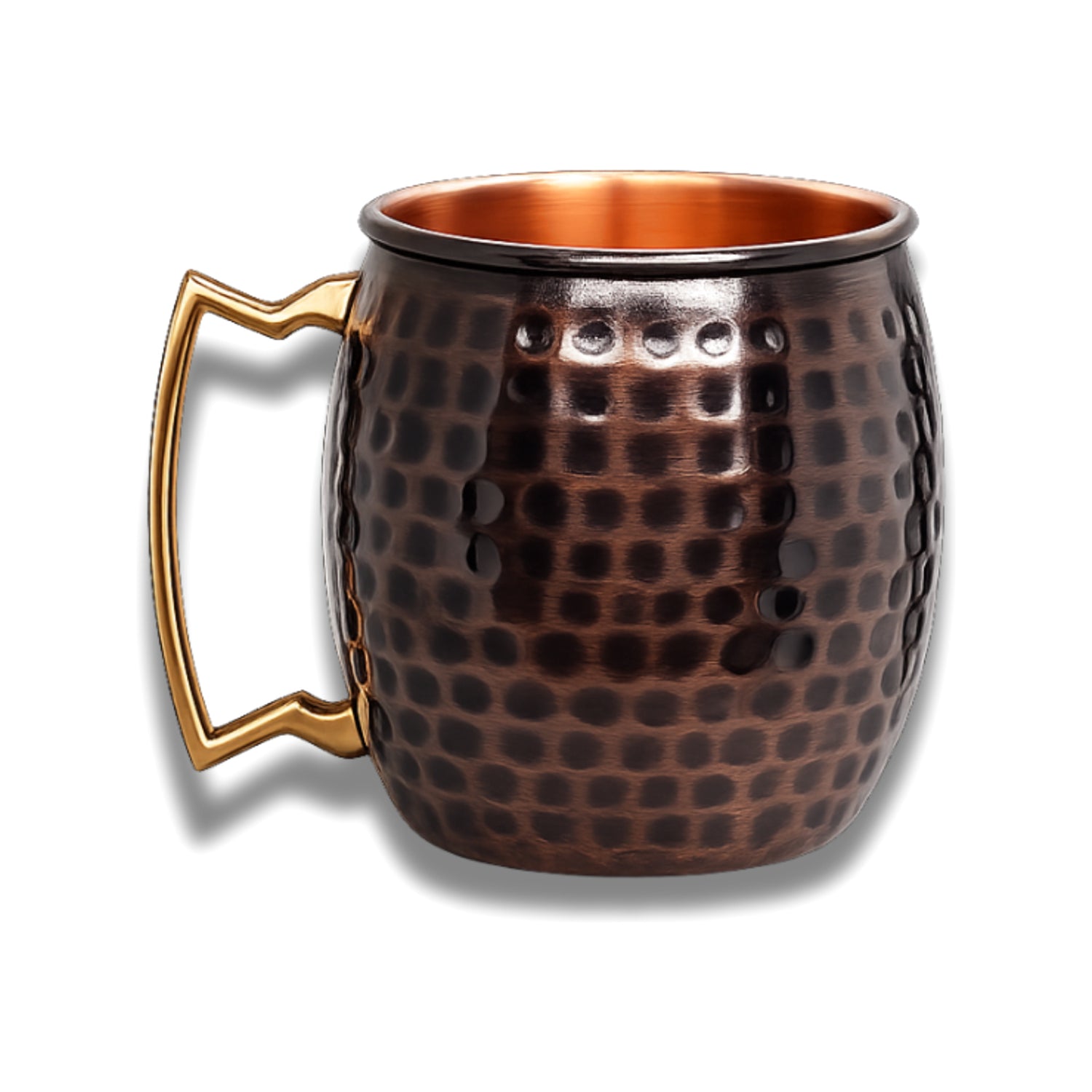 Antique Hammered Copper Moscow Mule Mug