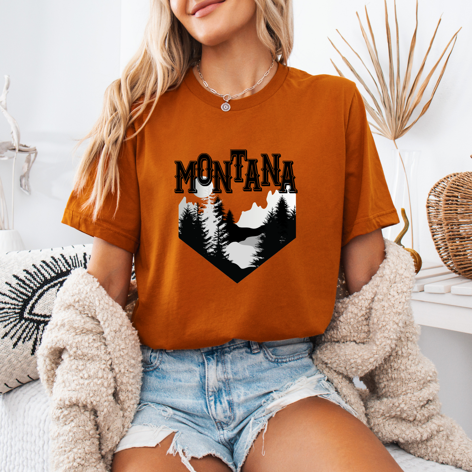 MT Mountains- Copper T-Shirt
