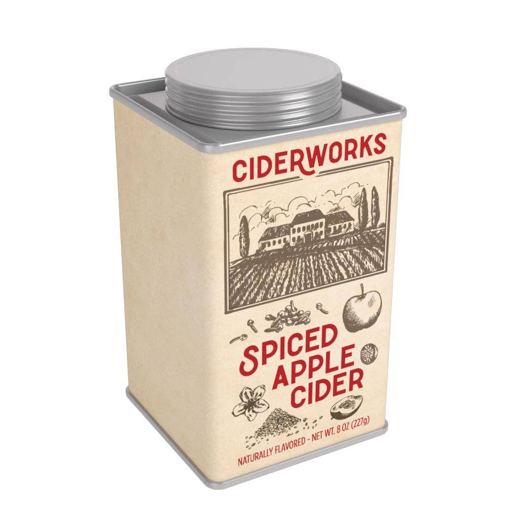 Ciderworks Spiced Red Apple Cider Mix (8oz Tins)