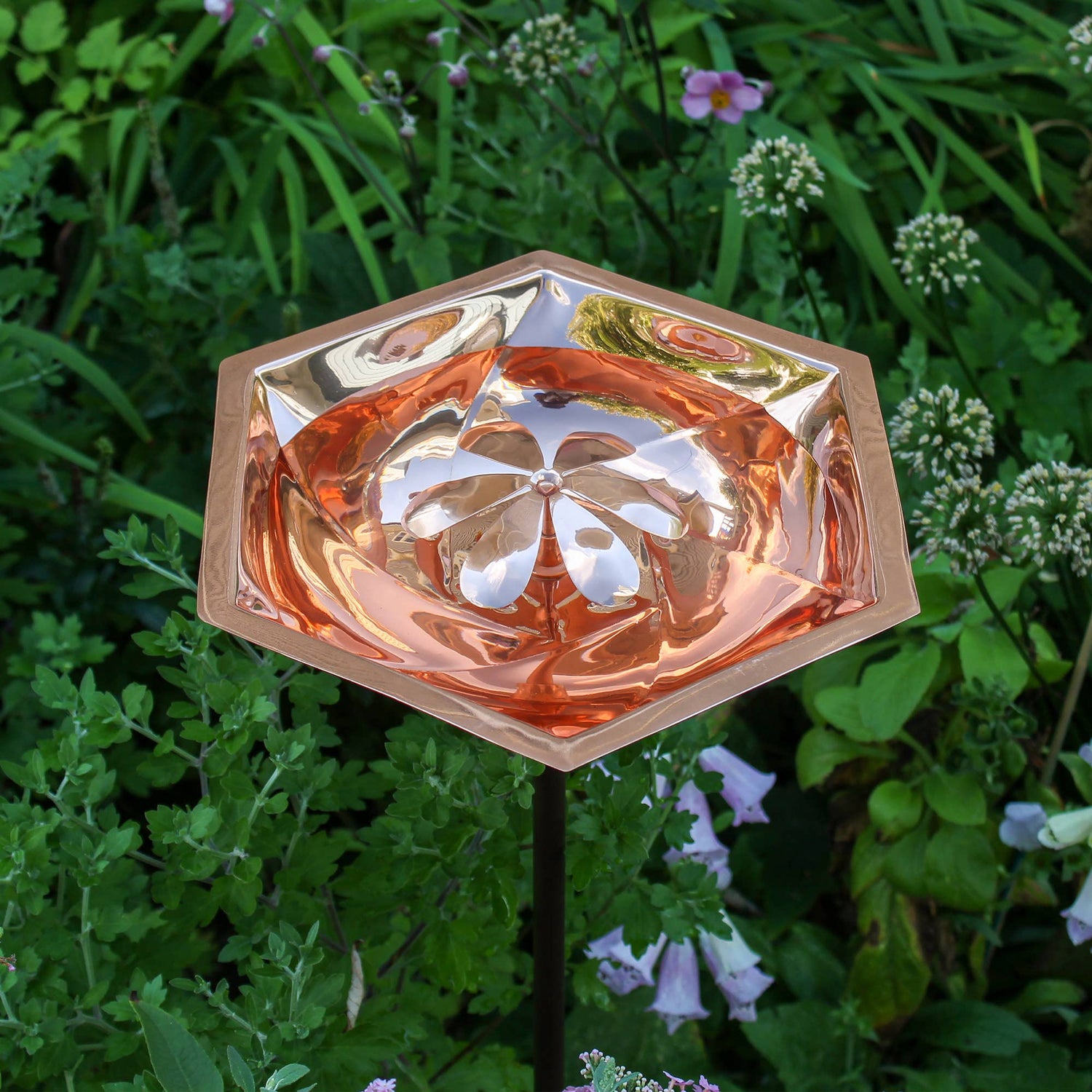 Bee Fountain & Birdbath- Stake