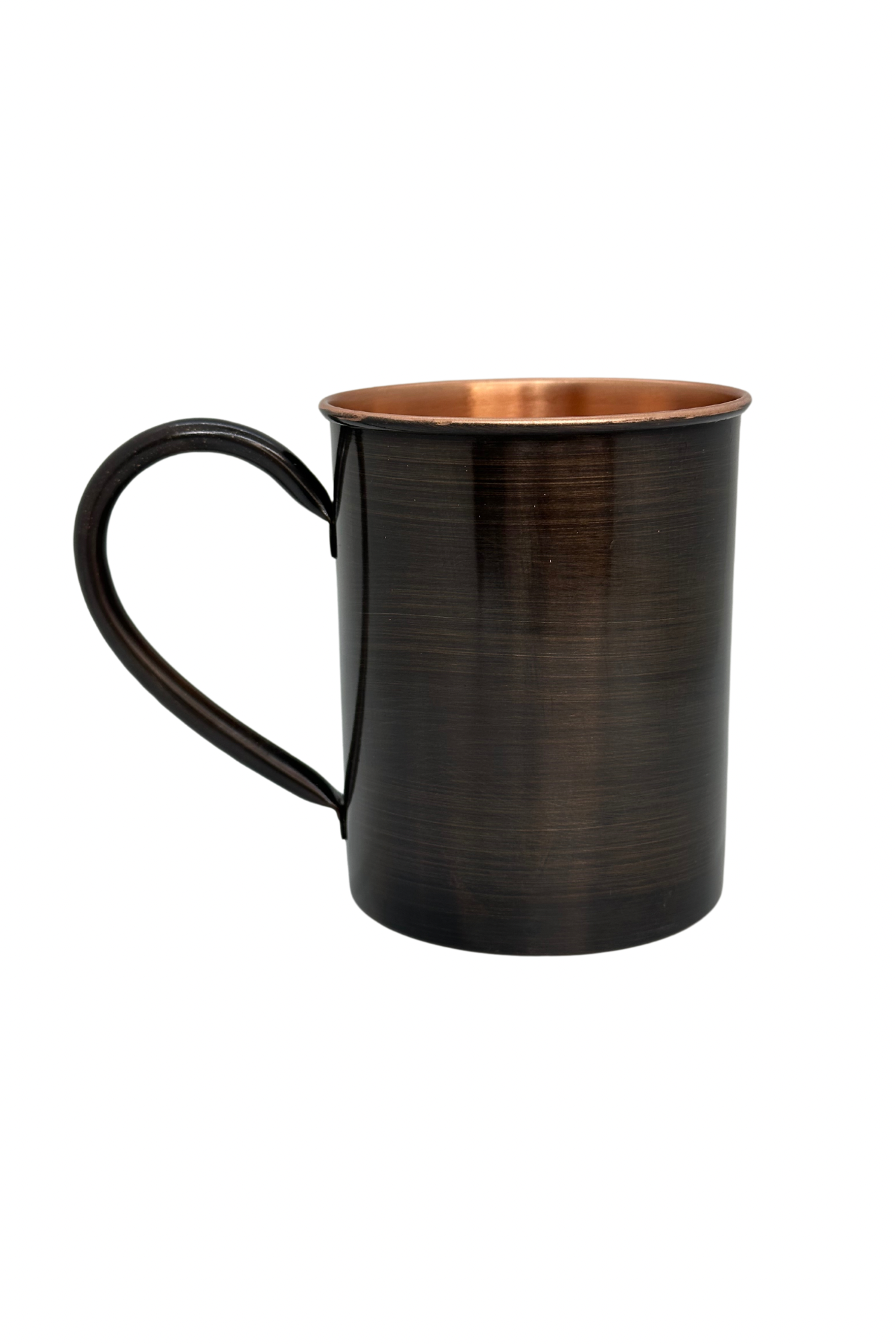 Antique Smooth Straight Copper Moscow Mule Mug