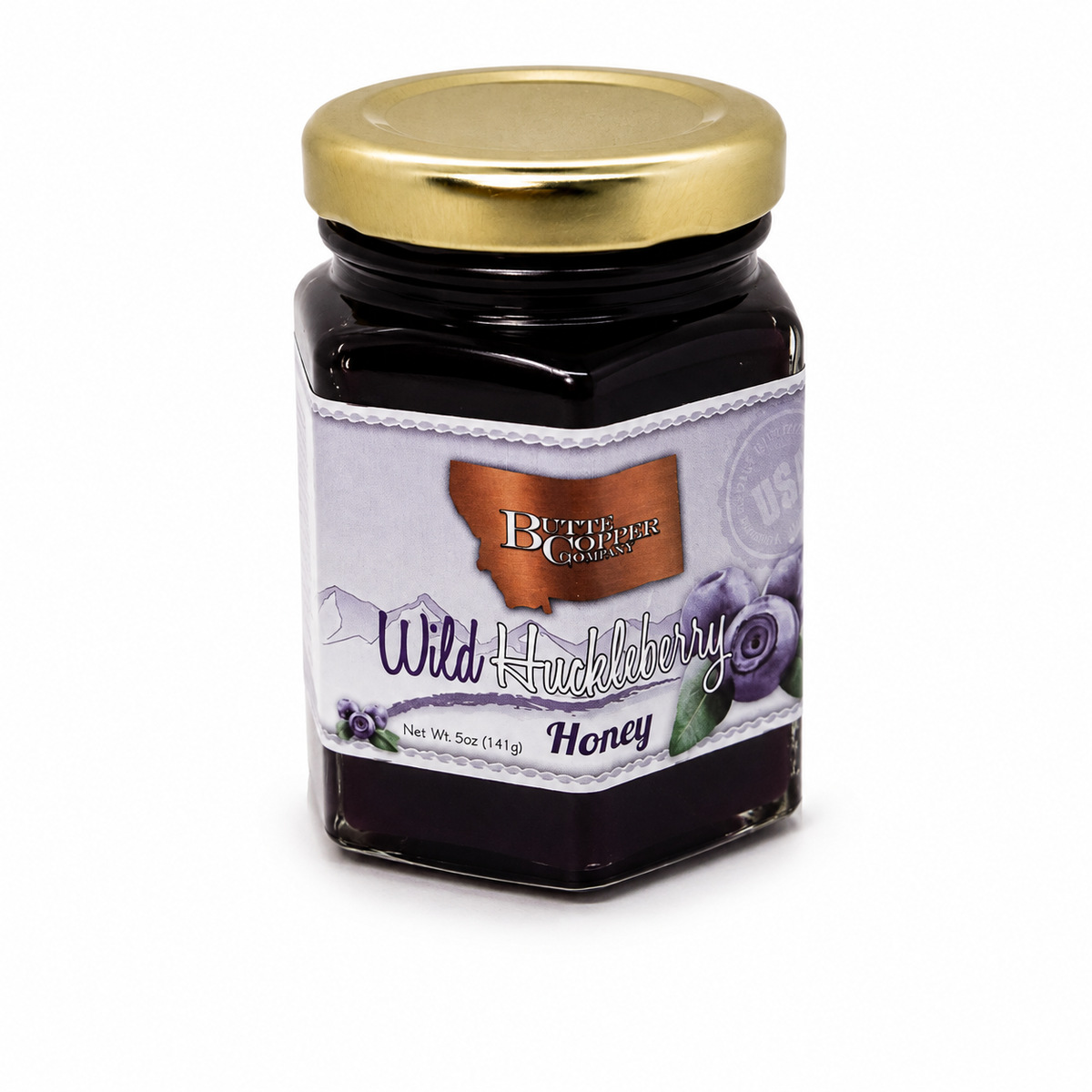 Wild Huckleberry Honey 5 oz