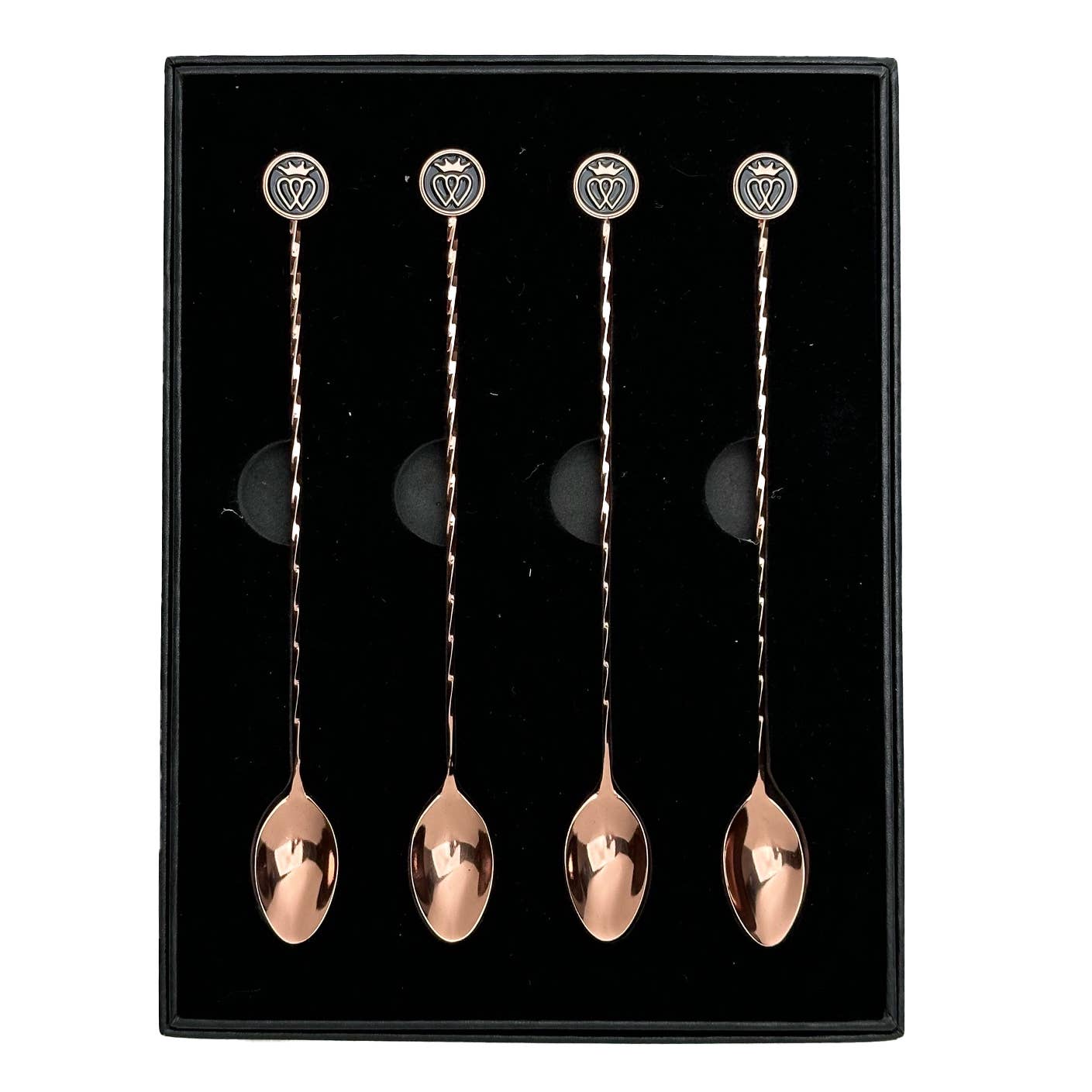 French Cocktail Spoon Gift Set ~ Copper ~