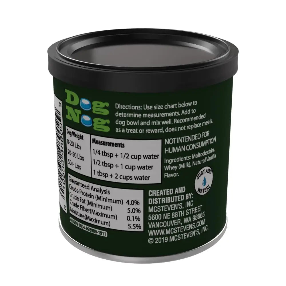 Holiday Dog Nog (3oz Tins)