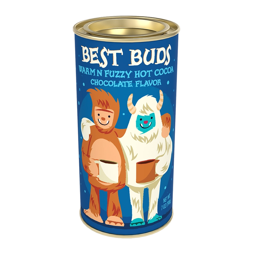Best Buds Yeti & Sasquatch Chocolate Cocoa (7oz Tins)