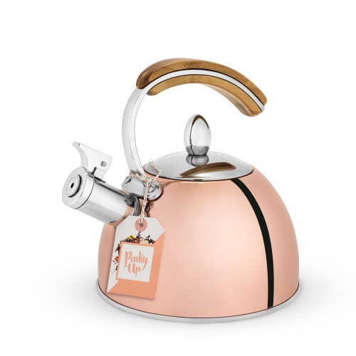 Presley™ Classic Whistling Tea Kettle - 70oz - Rose Gold