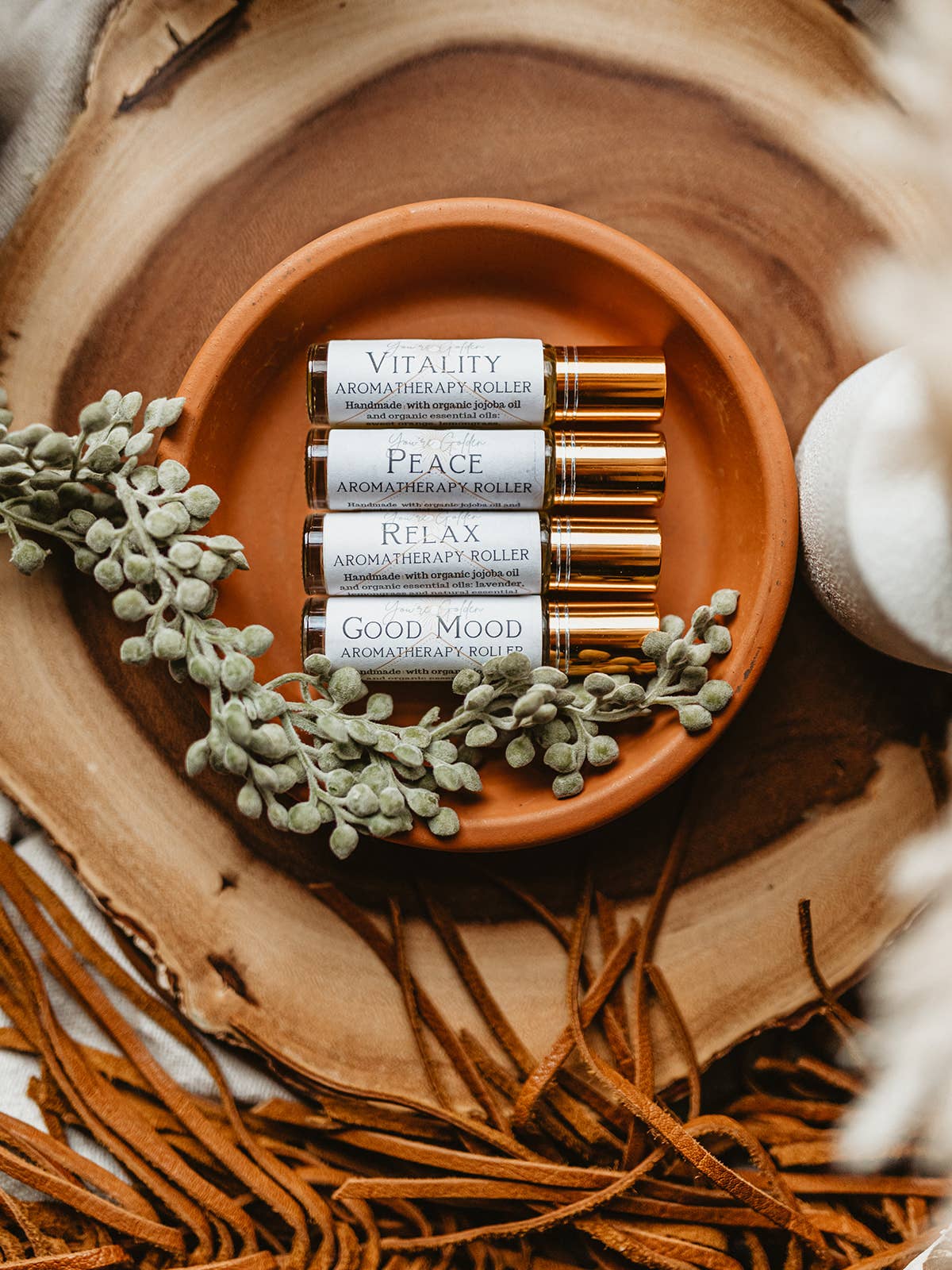 Aromatherapy roller - Peace - essential oil apothecary