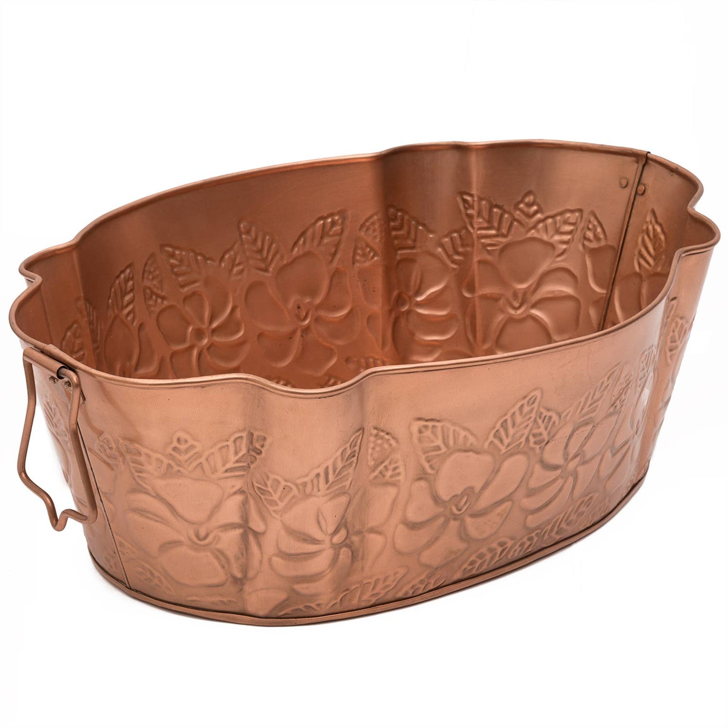 Copper Plated Embossed Tub