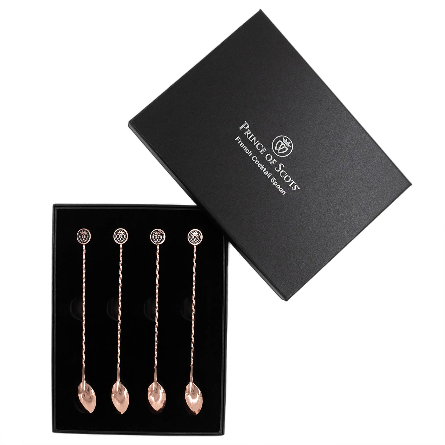 French Cocktail Spoon Gift Set ~ Copper ~