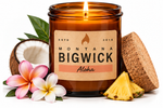 Montana Bigwick Large Amber Straight Aloha candle