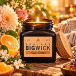 Montana Bigwick Heavy Square Soul Sister candle