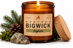 Montana Bigwick Large Amber Straight Bighole candle