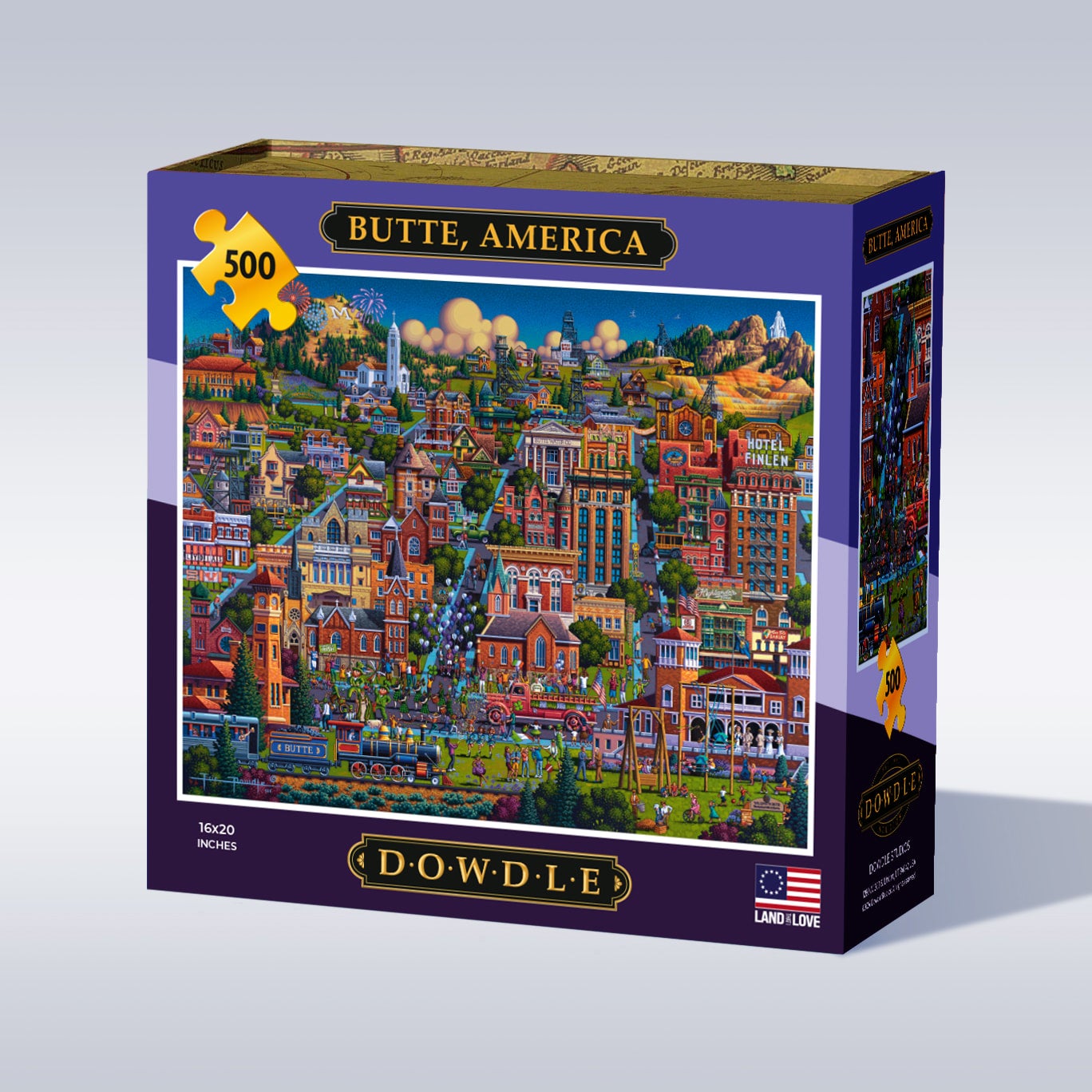 Butte, America Puzzle