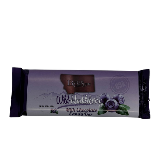 Milk Chocolate Huckleberry Candy Bar