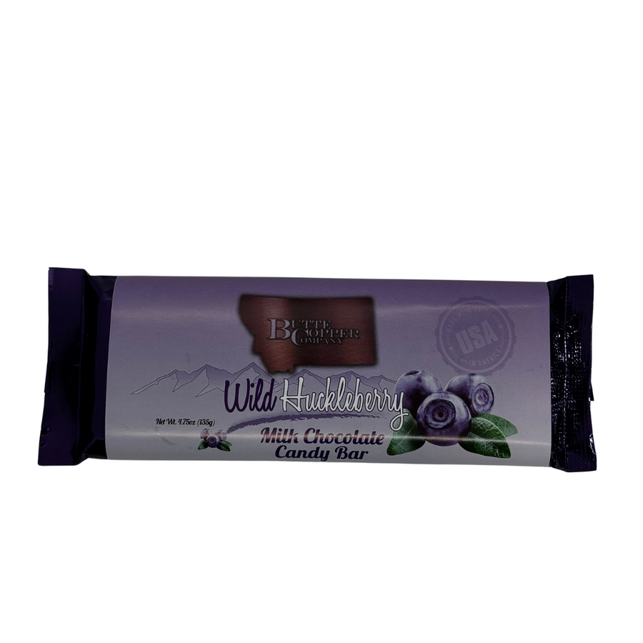 Milk Chocolate Huckleberry Candy Bar – Butte Copper Company