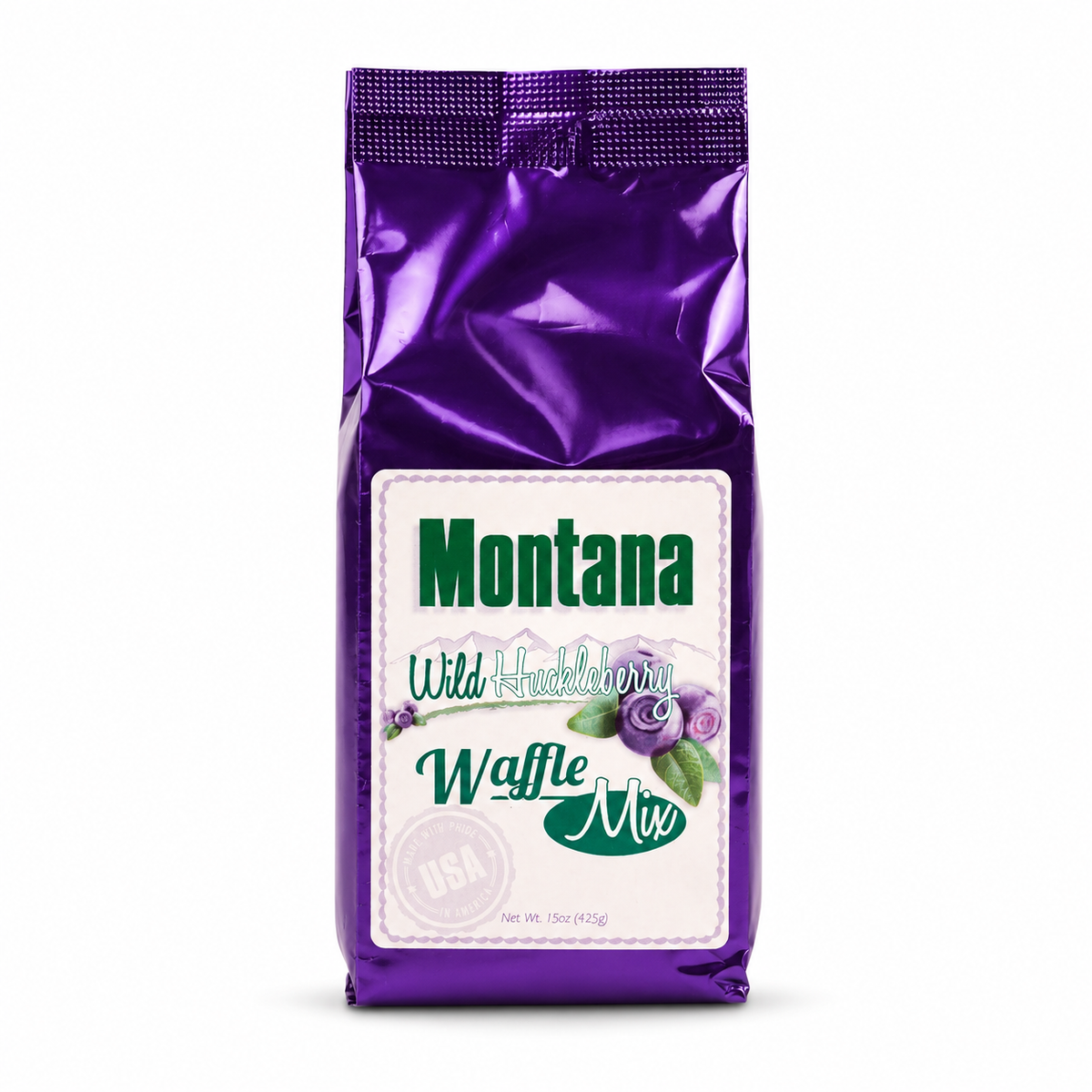 Wild Huck Waffle Mix, 15oz