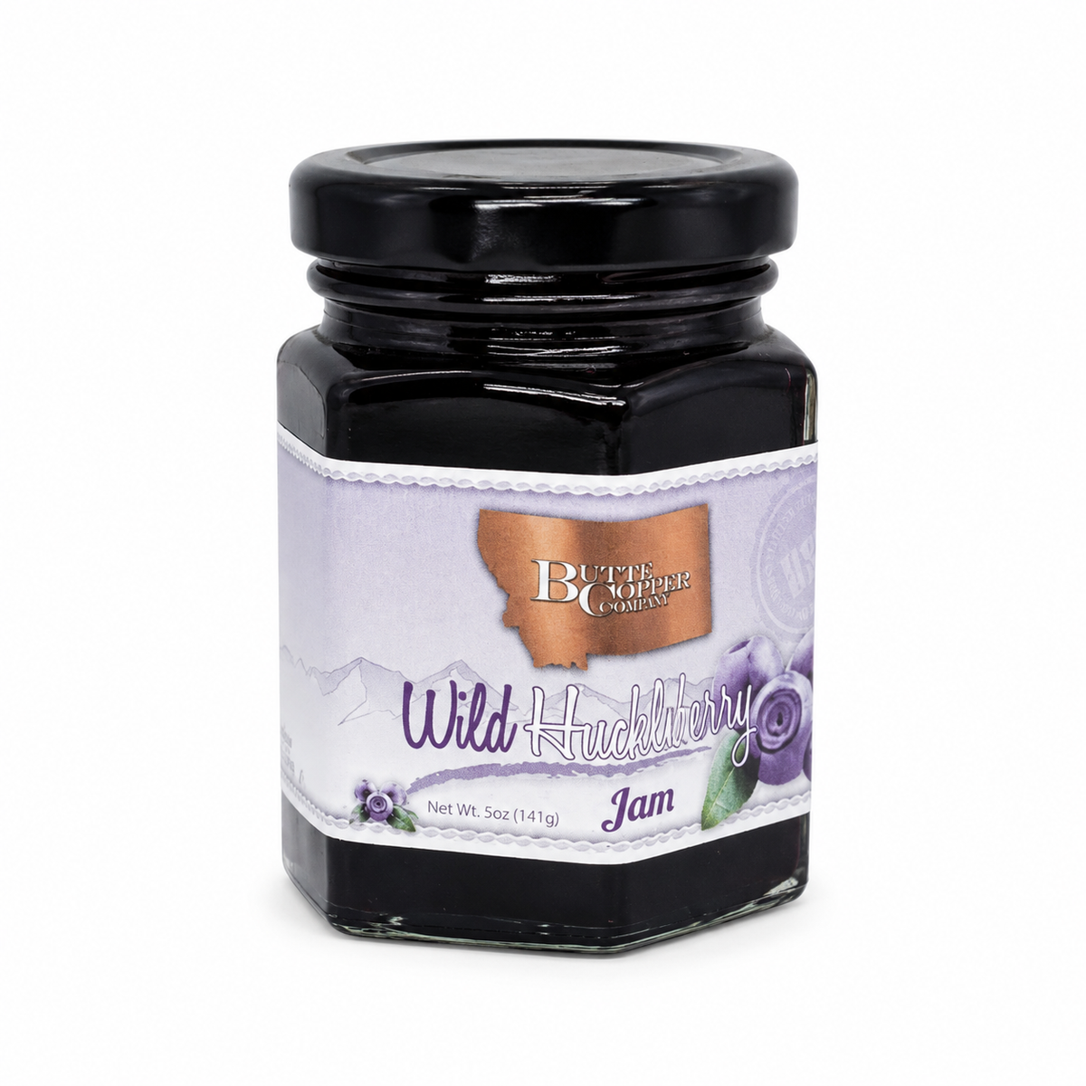 Wild Huckleberry Jam 5oz.