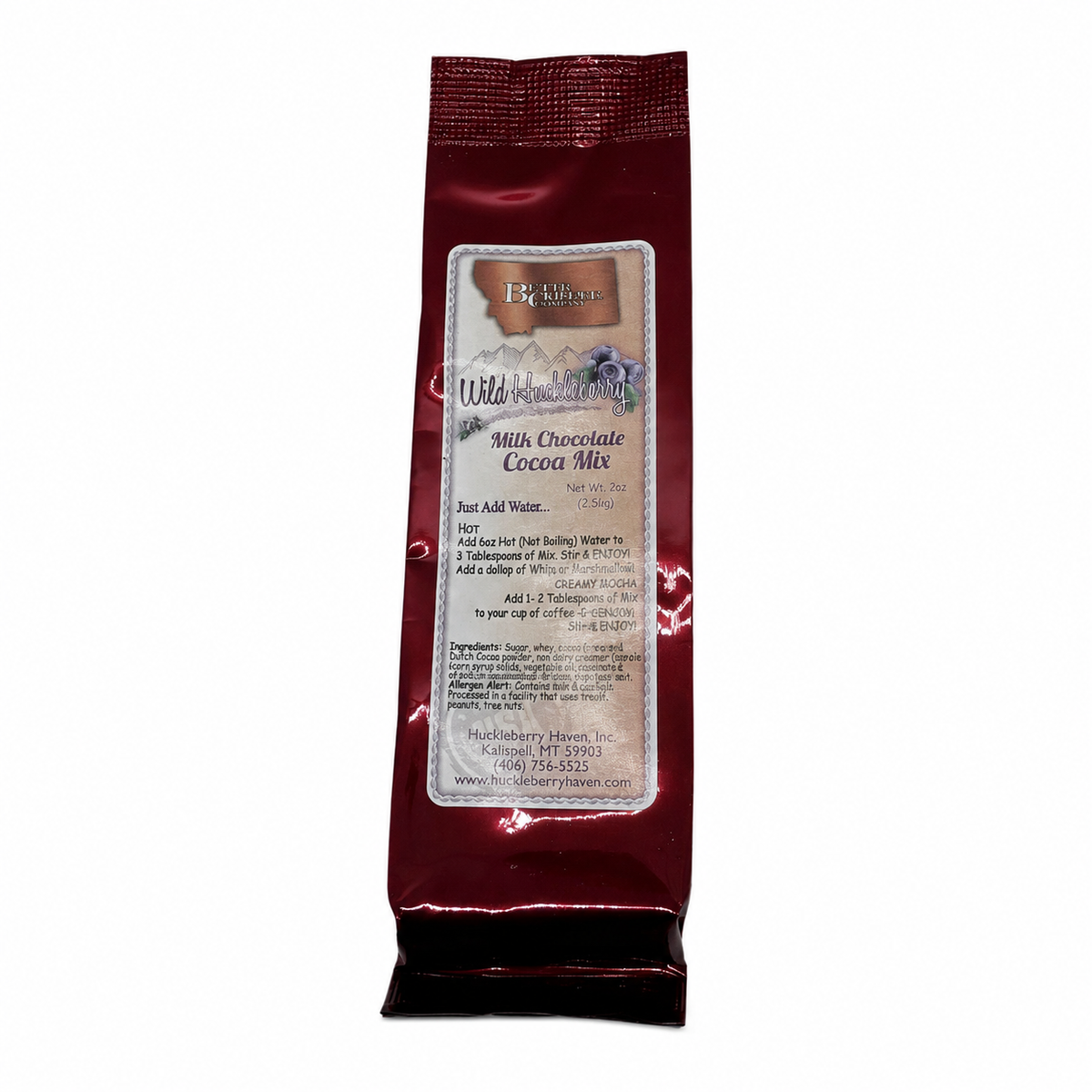 Milk Chocolate Huckleberry Cocoa